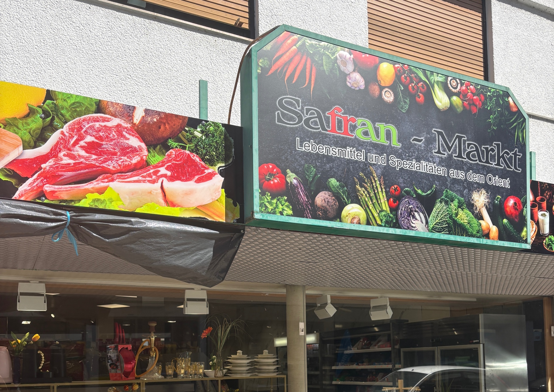 Safran Markt in der Nürnberger Straße in Bebra
